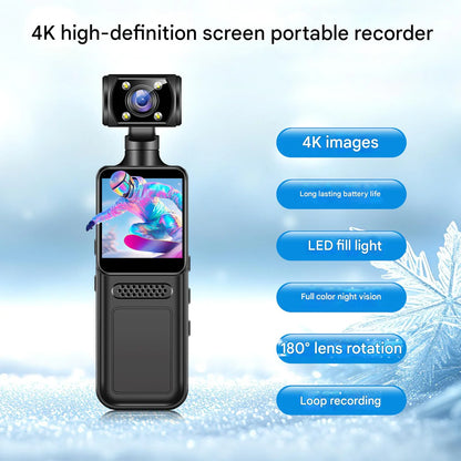 1080p Portable Body Camera with 2-Inch Screen
